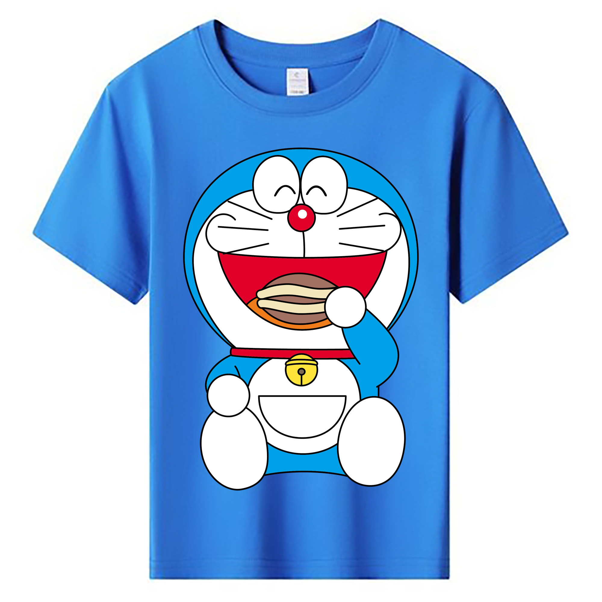 （画像用） ドラえもん Doraemon 綿100％キッズTシャツ（フロントプリント）